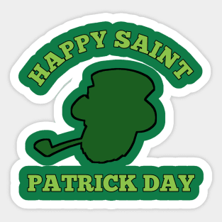 Happy Saint Patrick day Sticker